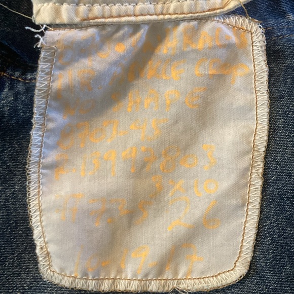 Comfort stretch high rise ankle crop in 70s rinse - Picture 3 of 8